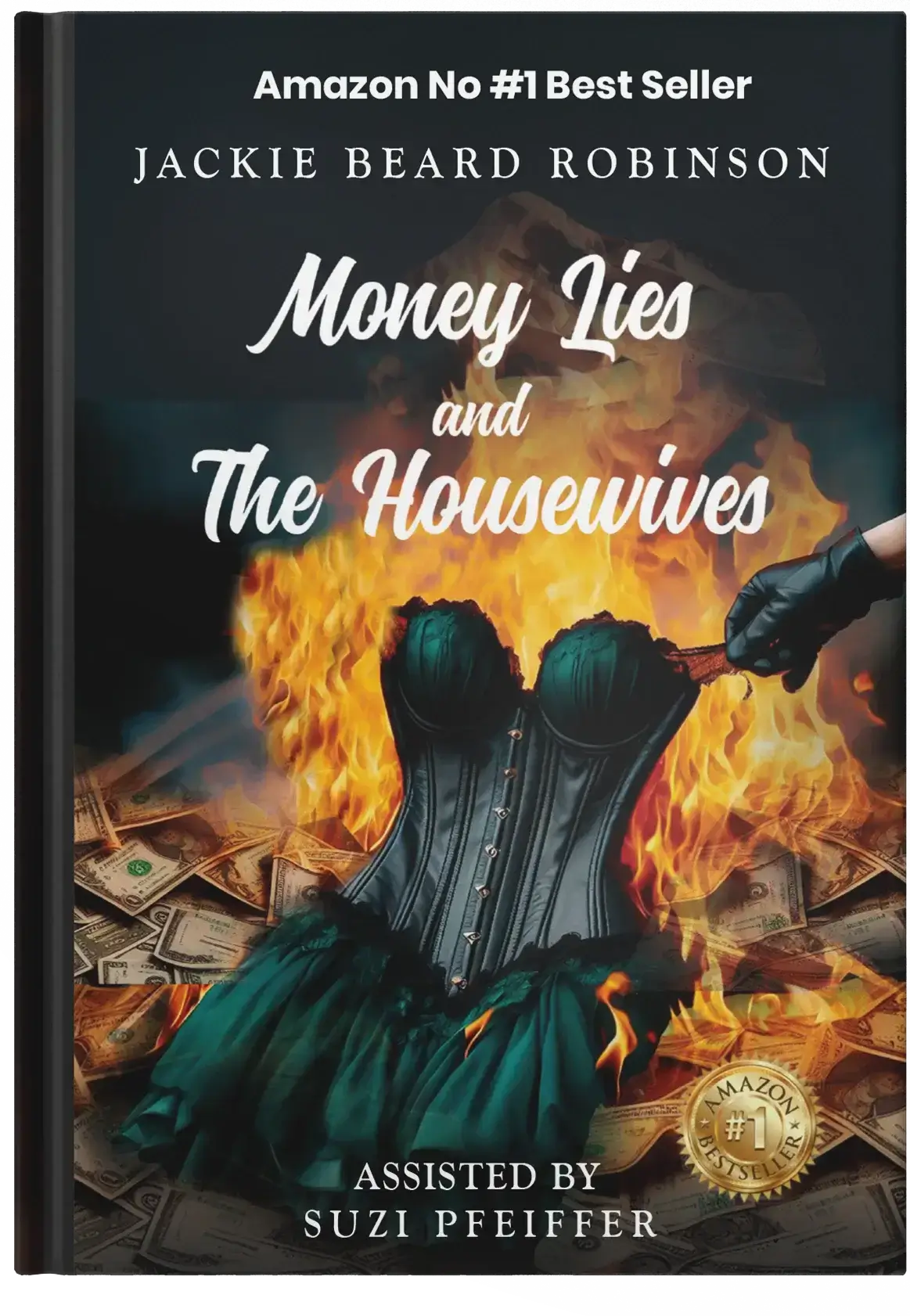 Portfolio cover of Money Lies And The Housewives book published by Jim Hawkins Publishing
